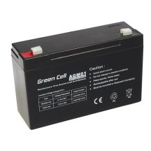 GREEN CELL GEL BATTERY AGM01 6V 12AH