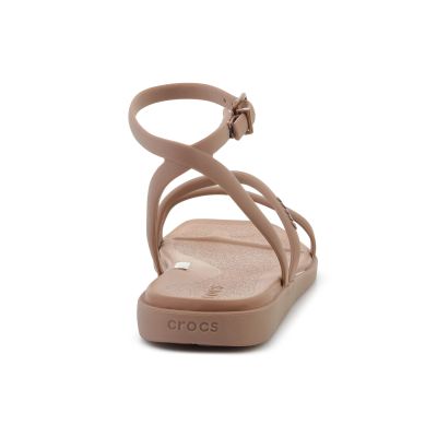 5. CROCS MIAMI ANKLE STRAP SANDAL IN MILK CHOCOLATE 212256-2JJ
