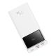 6. Baseus EnerFill FP41 30000mAh 22.5W Powerbank with Baseus Simple USB-A - USB-C 3A 30cm Cable - White