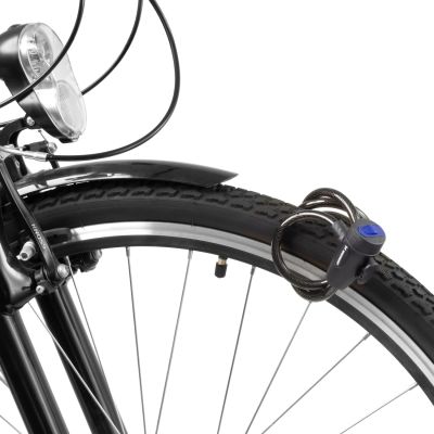 3. Wozinsky WZR-K3 Cable Bicycle Lock with Key 90 cm - Black