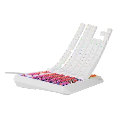 8. GENESIS Thor 230 TKL Gaming Keyboard USB QWERTY US English White