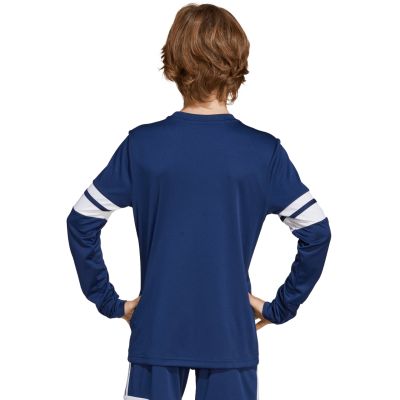 13. adidas Squadra 25 Long Sleeve Navy Blue Kids T-Shirt JJ0049