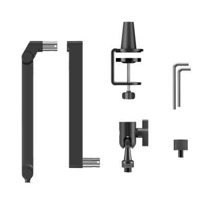 12. BOYA MIC ARM LP Low Profile Microphone Arm with Clamp - Black