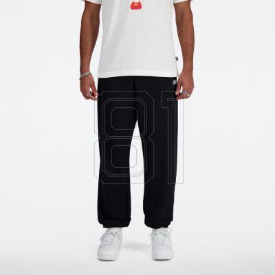 5. New Balance French Terry Jo Pants M MP41519BK