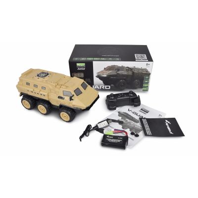 2. Amewi V-Guard 6WD Armored Vehicle 1:16 RTR Remote Control (RC) Model Electric Motor (22585)
