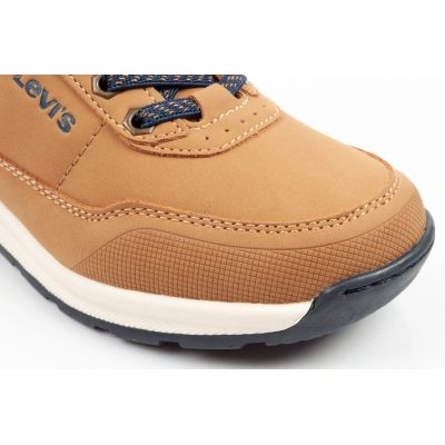 5. Levi's Sierra children's high-top brown sports shoes with velcro