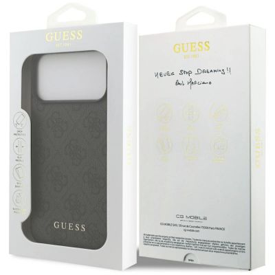 8. Guess 4G Classic Case for iPhone 17 Pro Max - Black