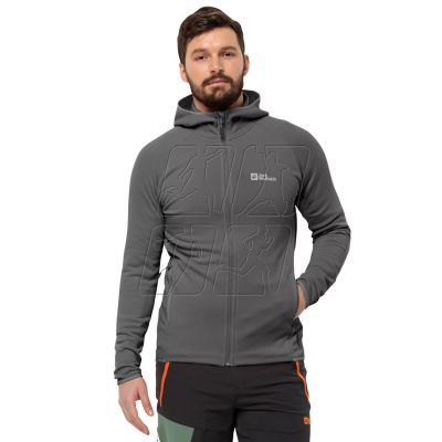 2. Jack Wolfskin Baiselberg Hooded FZ M 1710541-6945 sweatshirt