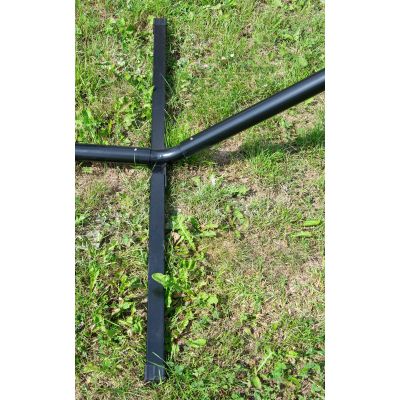 25. METAL HAMMOCK STAND 374x91x111CM