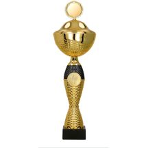 Metal cup with a lid