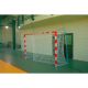 2. HANDBALL NET /PE 3/ 3x2x0.8x1m NETEX - WHITE - RED