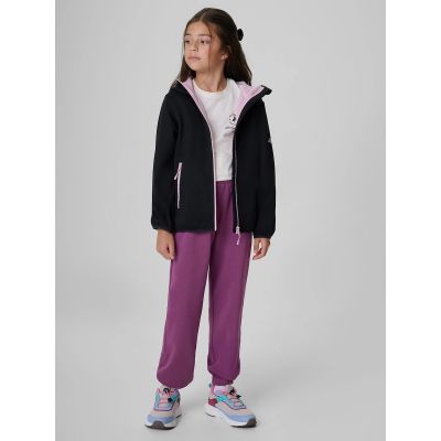 3. Softshell jacket windproof membrane 5000 girls 4F 4FJRAW26TSOFF0738-20S