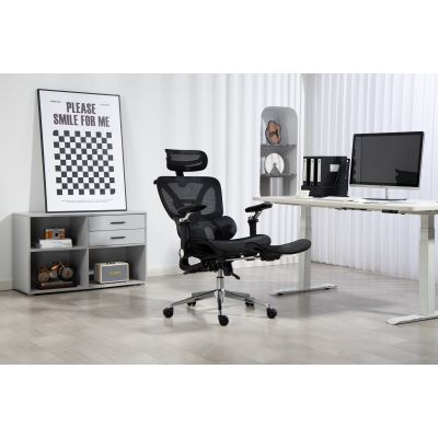 50. Activejet ergonomic office chair YK848, black