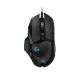 22. Logitech G502 Gaming HERO EU Mouse 910-005471 (optical; 16000 DPI; black)