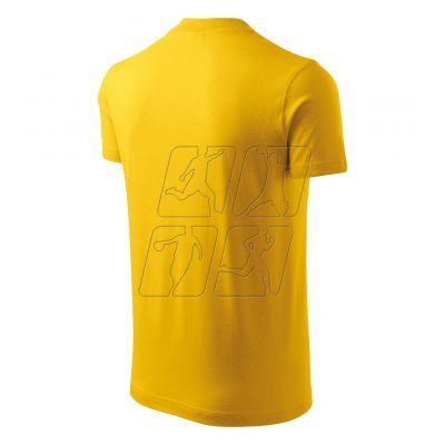 5. Malfini T-shirt V-neck M MLI-10204 yellow