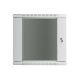 2. Lanberg WF01-6612-10S rack cabinet (12U; 635mm / 600mm / 600 mm; wall-mounted; Glass; 19''; gray)