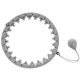14. HULA HOP WITH MASSAGER AND WEIGHT GREY ENERO FIT
