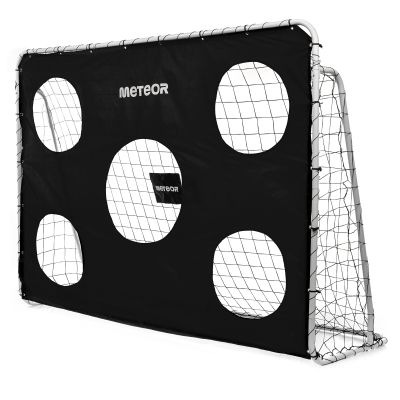 Meteor soccer goal with target mat 240x170x80 cm 16931