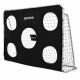 Meteor soccer goal with target mat 240x170x80 cm 16931