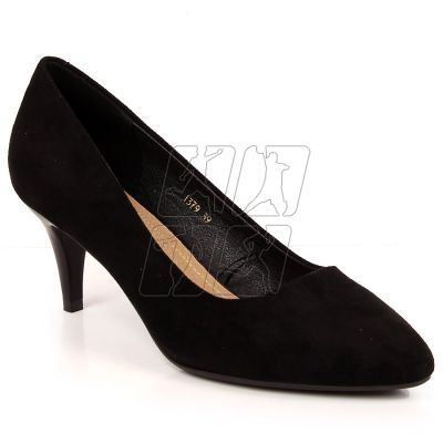 4. Pumps stilettos black suede W Sergio Leone