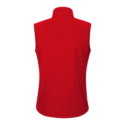 4. Women's Trail Softshell Vest (red)
