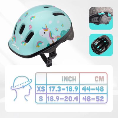 11. Meteor KS06 XS Bike Helmet 44-48 cm Pony 17436