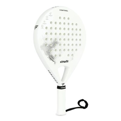12. VIRTUFIT PADEL CONTROL RACKET - WHITE AND BLACK