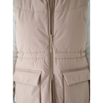 7. Women's down vest with synthetic filling 4F 4FWAW24TVJAF135-83S
