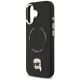 6. Karl Lagerfeld Karl Pin MagSafe Case for iPhone 17 - Black