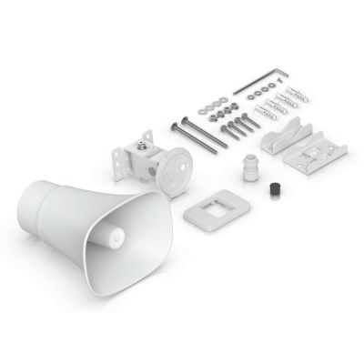 12. Ubiquiti PoE 120 dB outdoor horn designed for all weather conditions