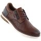 Rieker 14412-24 men's comfortable brown leather shoes