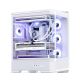 2. Jonsbo D400 PC Case, Midi Tower, ATX, Tempered Glass - White