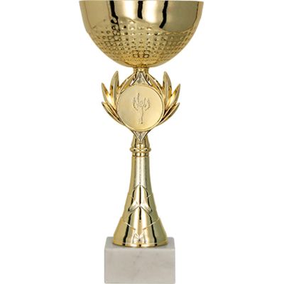 2. Gold metal cup