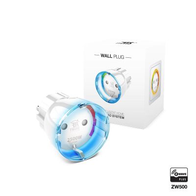 2. FIBARO Wall Plug F Smart Socket, White (FGWPF-102 ZW5)