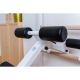 6. ROTATING EXERCISE BENCH WITH KNEE ROLLERS AND SEAT BENCHK B1W