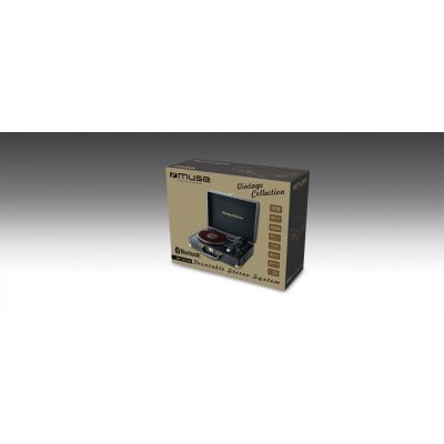 3. Muse MT-103 GD Turntable Black