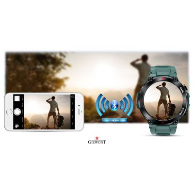 12. GIEWONT Pionier GPS GW460-2 smartwatch - Sea Green