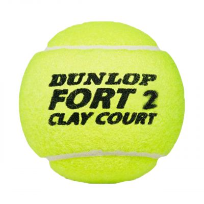 4. Dunlop Fort Clay Court Tennis Balls 4 pcs 601613