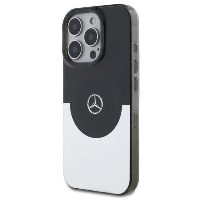 2. Mercedes Double Layer BiColor MagSafe case for iPhone 16 Pro Max - silver