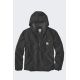Carhartt Washed Duck Sherpa Lined Black Jacket