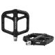 5. Rockbros 2018-12A Nylon Bicycle Pedals - Black