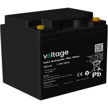 AGM Voltage 12V 40Ah VE12-40 Battery (Lifespan 6-9 years)