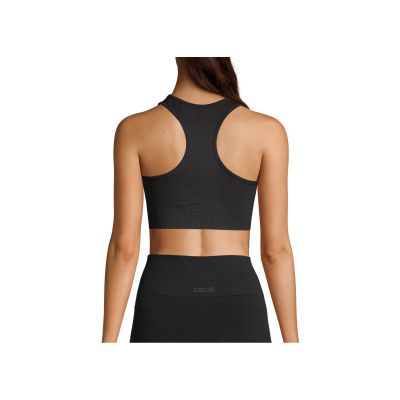 3. CASALL Essential Block Seamless Sport Top Black
