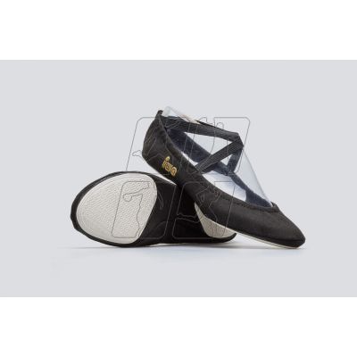 5. IWA 302 black gymnastic ballet shoes