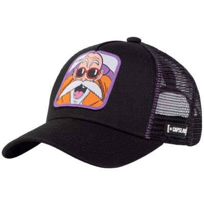 Capslab Dragon Ball Z Trucker Cap CL-DBZ-3-KAMC Black One size