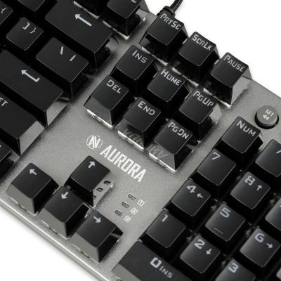 36. IBOX AURORA K-4 RGB IKGMK4 Mechanical Keyboard (USB; (US); Black)