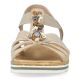 13. Comfortable Rieker W RKR680 beige sandals