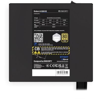 8. ENDORFY Enduro L6 850 W Power Supply