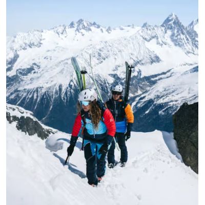 5. Mammut Haute Route Helmet - white/black size: 55_59_cm