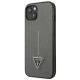 2. Guess GUHCP13SPSATLG iPhone 13 mini 5,4 "silver / silver hardcase SaffianoTriangle Logo